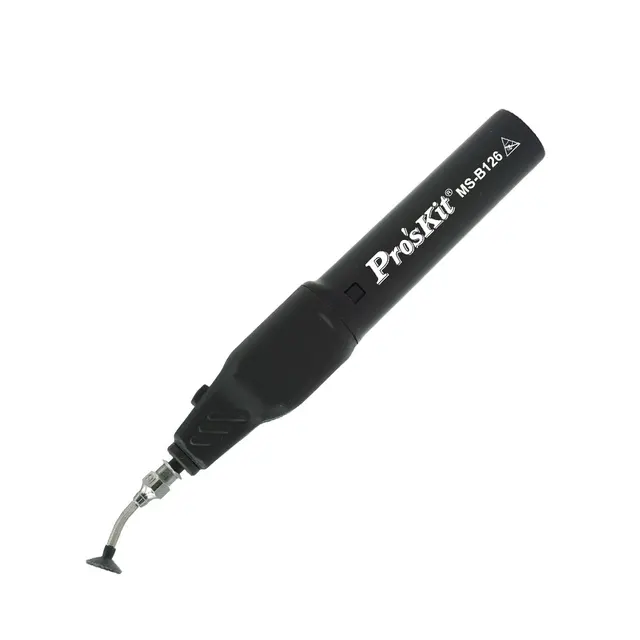 Pro'sKit MS-B126 silny elektryczny uchwyt próżniowy antystatyczny przyssawka do SMT układ scalony części elektroniczne urządzenie pochłaniające obiektyw