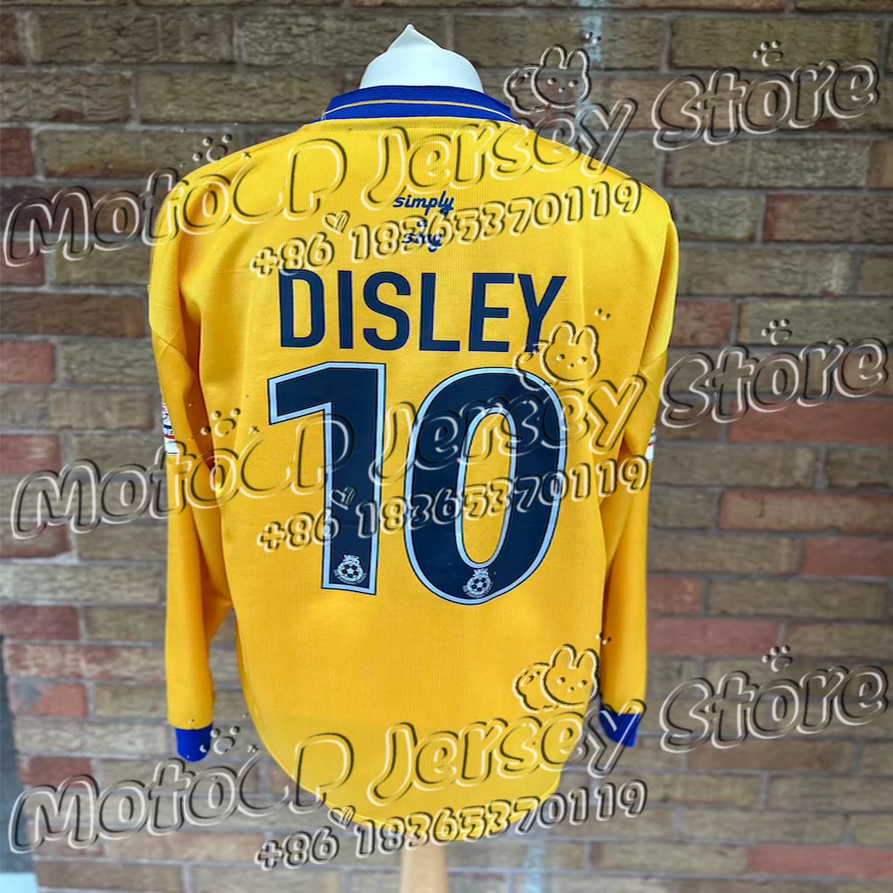 

2002/03 Англия Nottinghamshire Stags Team Ретро Джерси Новые мужские футболки с v-образным вырезом и длинными рукавами Футболка для взрослых/детей одного размера