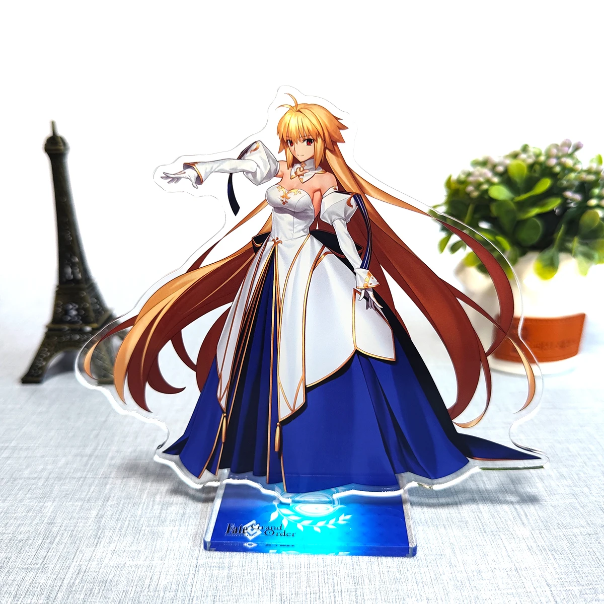 Game Tsukihime Arcueid Brunestud Acrylic Stand Figure Model Plate Cartoon Desktop Decor Cosplay Gifts 14X16CM