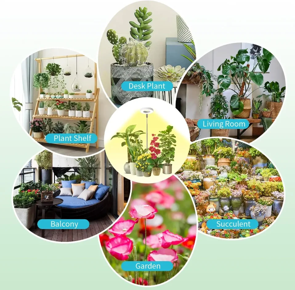 LED Grow Light Full Spectrum P - đánh giá và giá Indoor Herb Garden