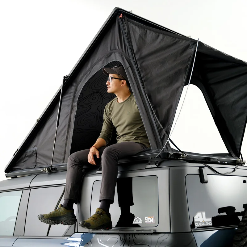 

9cm Roof Tent Anti-condensation Off-road Vehicle Triangle Hardtop Lightweight Roof Tent