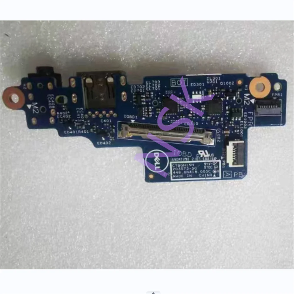 

Original FOR Dell Inspiron INSPIRON 15Plus 7510 USB board SD Audio Board CTlYBGN15H 448.0N418.00SC 100% Test Ok