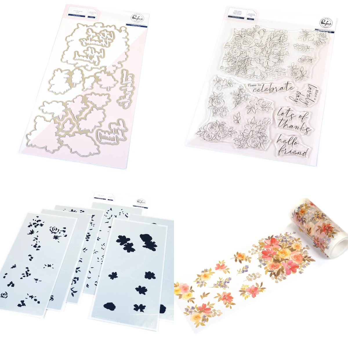 

Штамп с красивыми цветами, новинка 2025, трафарет для ремесленного тиснения, шаблон для изготовления поздравительных открыток из бумаги, сделай сам, ручная работа