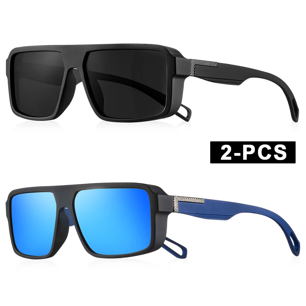 CRIXALIS Square Polarized Sunglasses Unisex 4