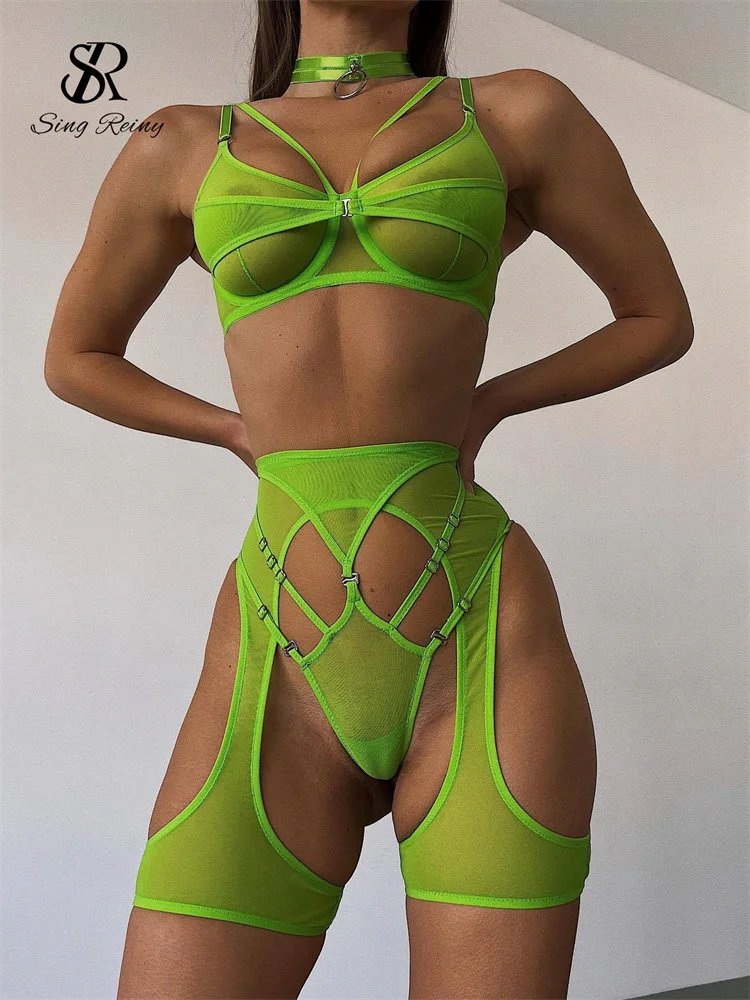 

Women's Ethical Underwear Sexy Lingerie Net Cloth None No Acetate Set Women Exotic Sets Hot Lingerie Women Hot Sale Sexy Adult