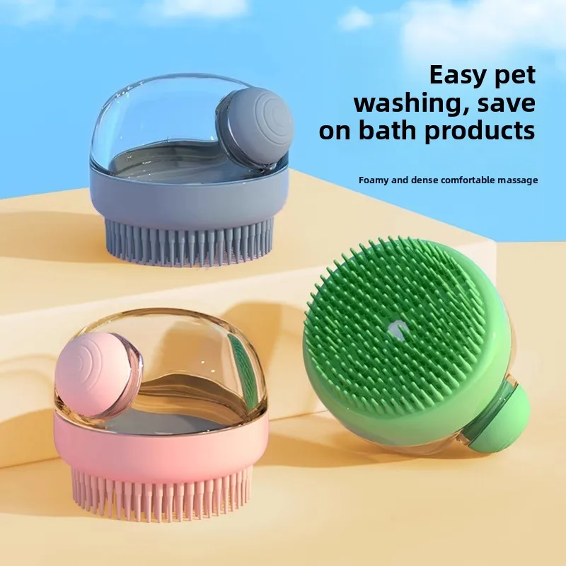 Pet Bathing Comb Gl… - image