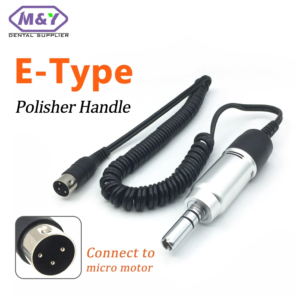 Dental Polishing Micro Motor Handpiece 90E for Marathon Micromotor Machine 35000 Rpm Dental Lab Polisher Tool