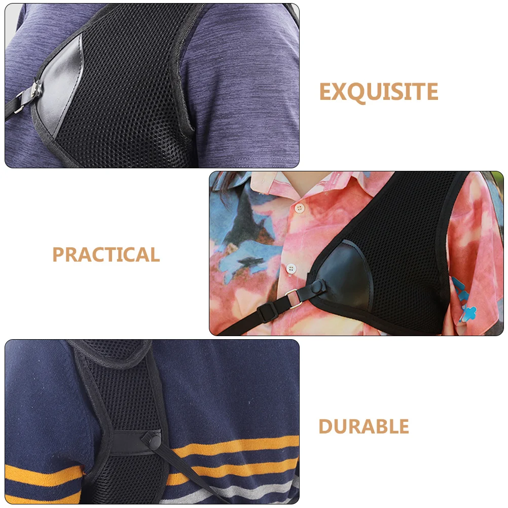 

1pc High-Class Archery Chest Guard Lightweight Breathable Professional Protector Adjustable For Outdoor Hunting Riding Practice