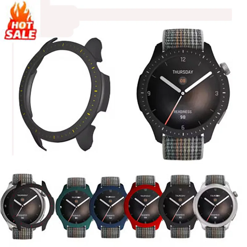 PC Hard Watch Case For Amazfit Balance Smart Watch with Scale Hollow Protection Shell Anti-fall Scratch Protect Cover Accessorie