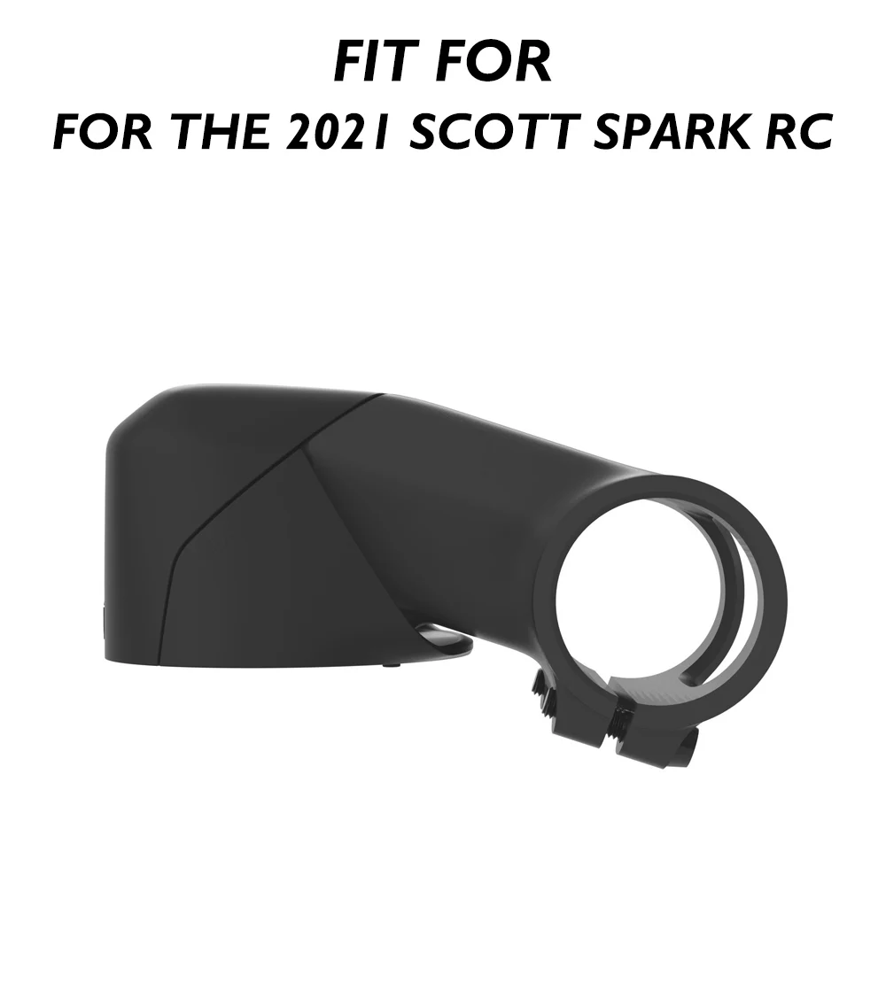 Tija de bicicleta de montaña XC1.5 -14 °   Tija de Bicicleta de Montaña de 50 mm y 31,8 mm, Ligera (142 g), de Aluminio AL7050, para Carreras XC, Compatible con SCOTT Spark RC 2021