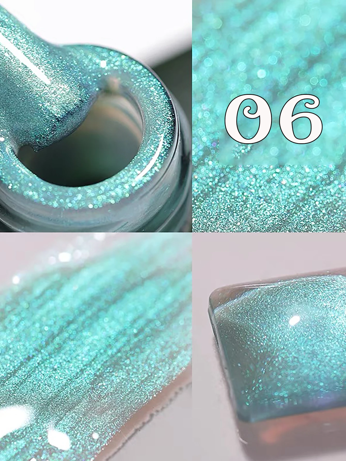 Verhéritage à ongles gel à paillettes fines, nickel é de perles, fournitures pour ongles, blanc, rêveur, populaire, WS, automne et hiver, 9 couleurs