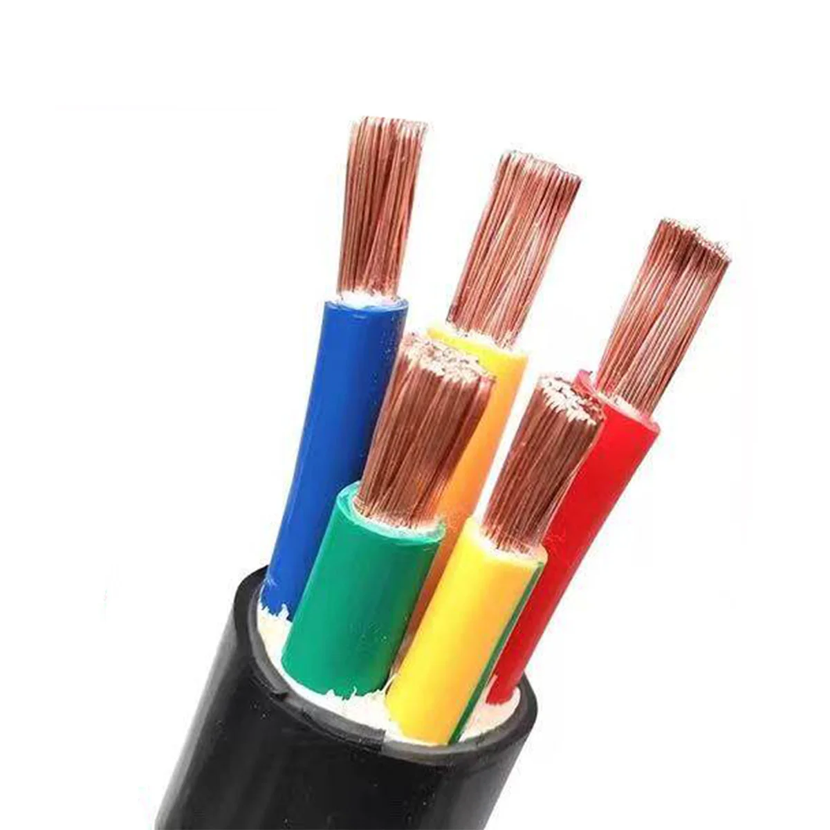 YJRV 3 Core 16mm² Flexible Copper Power Cable, 3M 0.6/1kV XLPE Insulated Wire for Industrial Construction