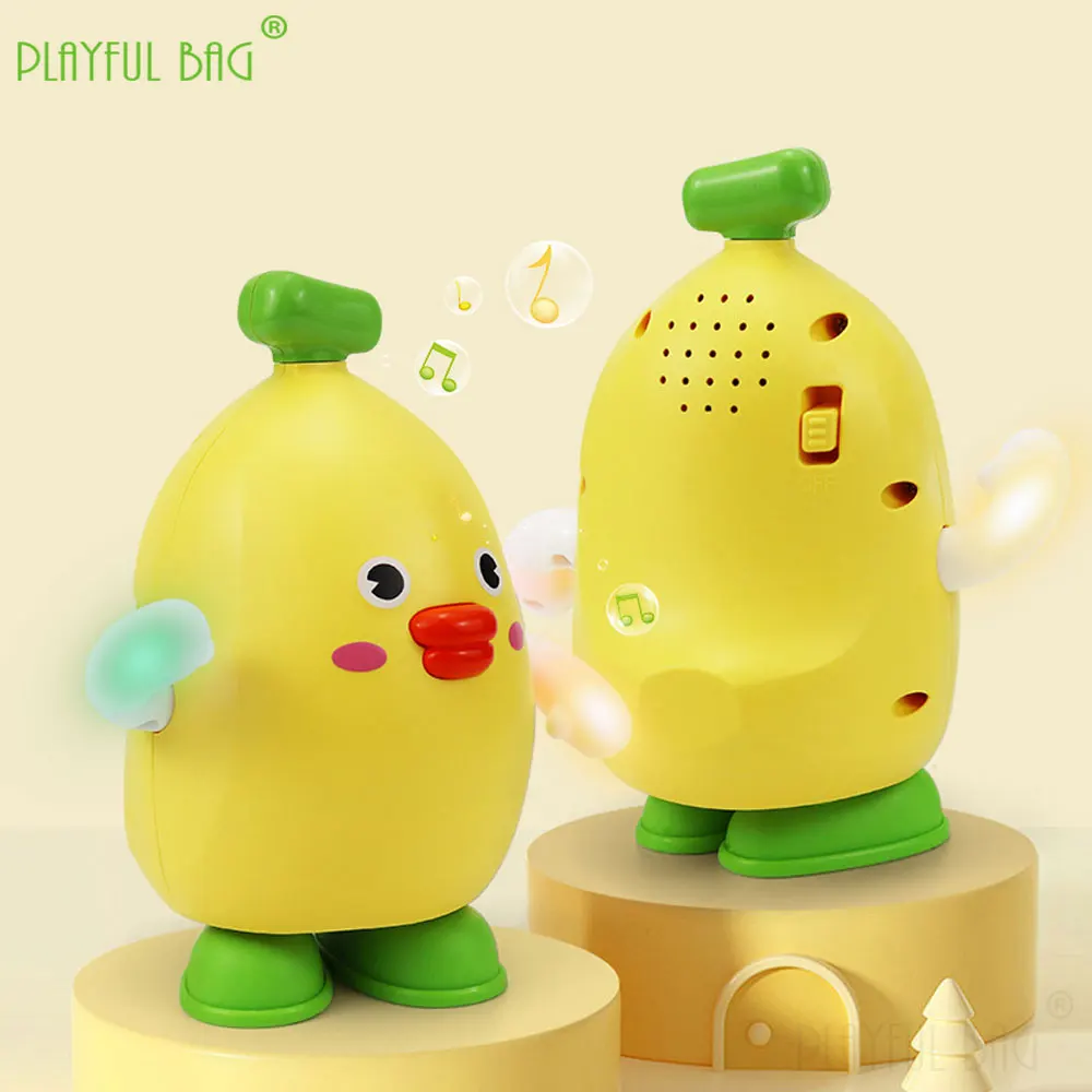 Baby Musical Toys Light Singing Dancing Fruits Cartoon Electric Fruit Toy Banana Pineapple Doll Kids Birthday Gift VG220