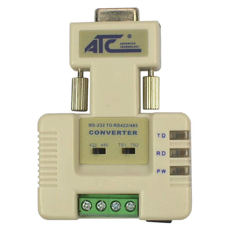 Industrial Class Electromagnetic Isolated Converter RS-232 TO RS-485/RS-422(ATC-105N)