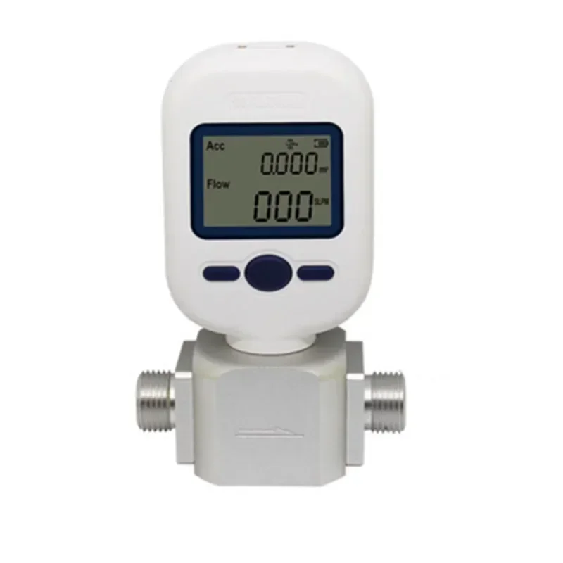 Free Shipping Fuel Dispenser Flowmeter Nitrogen Flm3 Smart Liquid Hydrogen Sensor air gas digital mass Oil Flue Flow Meter