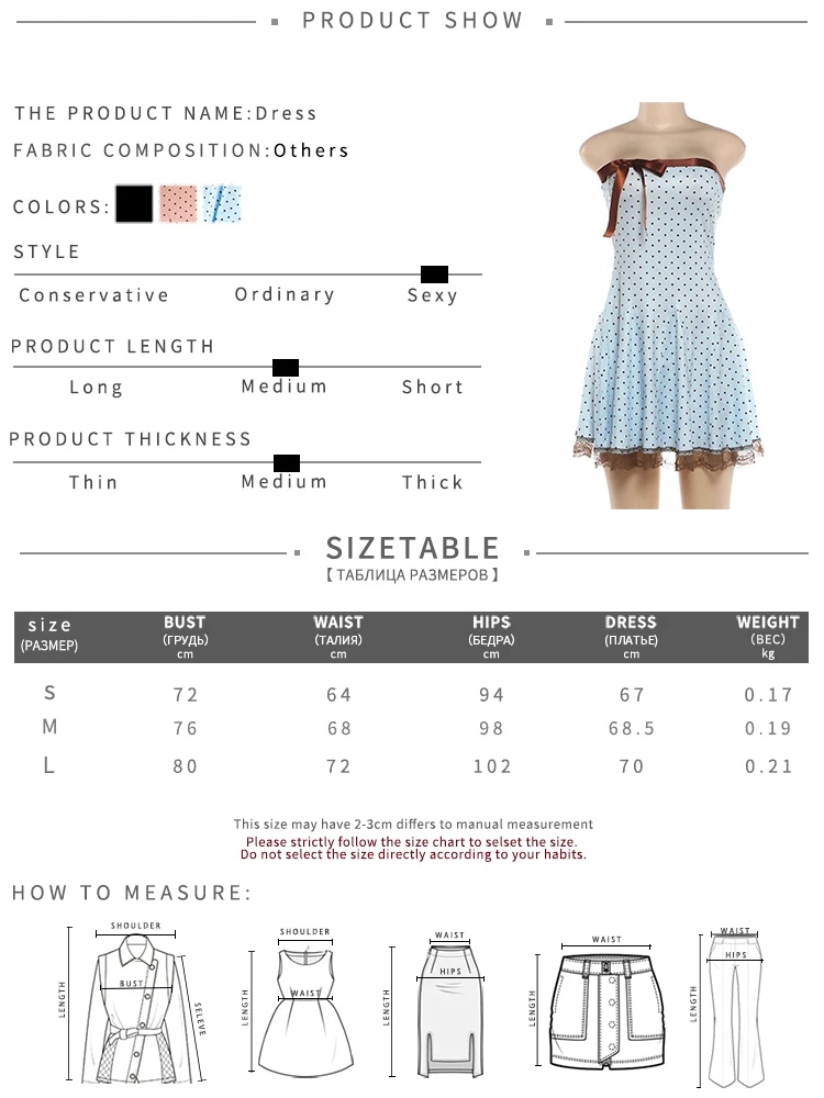 Weird Puss Bow Dekorations-Minikleid für Damen, Polka-Dot-Print, Wickel-Design, rückenfrei, Spitzenkante am Saum, Geburtstagsparty, elegantes Bodycon-Kleid – Detail 1