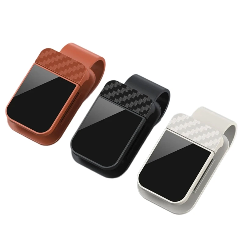 U13C Anti Scratch Eyeglass Holder Rack Saves Space In Vehicle Interior Clips Securely