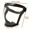 Full-Face Transparent Protection Mask with Adjustable Buckle - Reusable and Heat-Resistant Facial Shield for Safety in Work, Out 5
