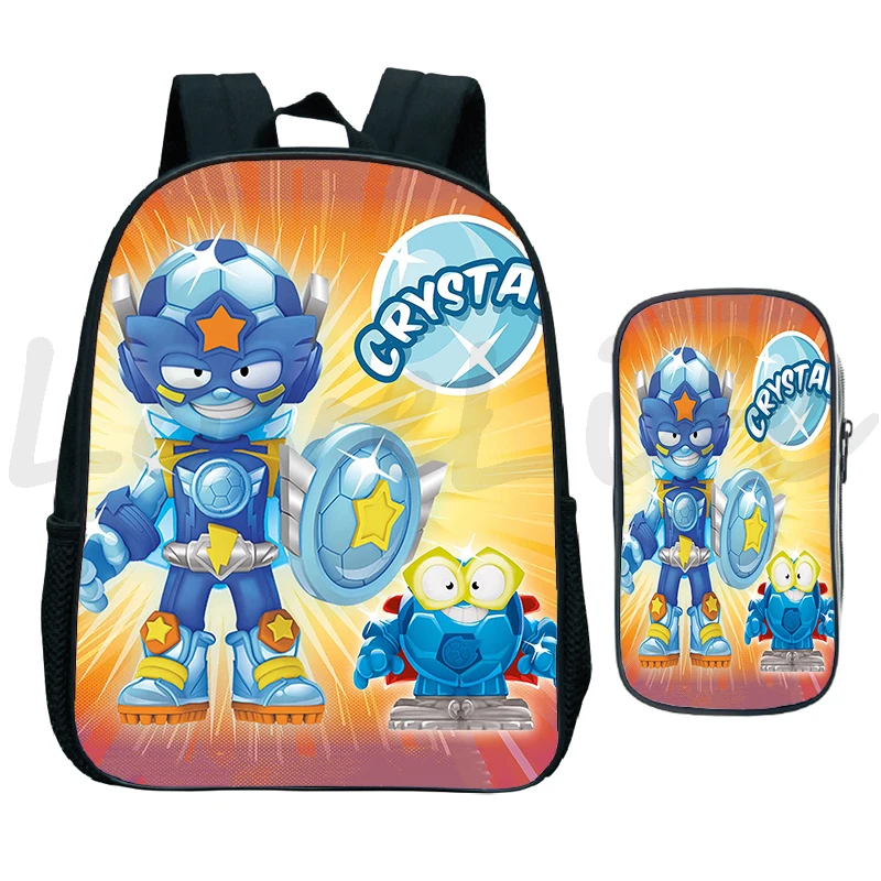 Superzings Series 8 Backpack Pen Bag 2Pcs/Set Kindergarten Bags Children Bookbag Super Zings School Bags Kids Rucksack Mochila