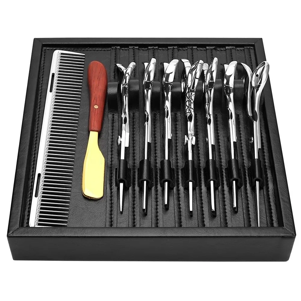 Professional Barber Hair Clipper Tray Display Tray Holder Beauty Stylist Tool Box Hairdressing Organizer Barber Storage Rack