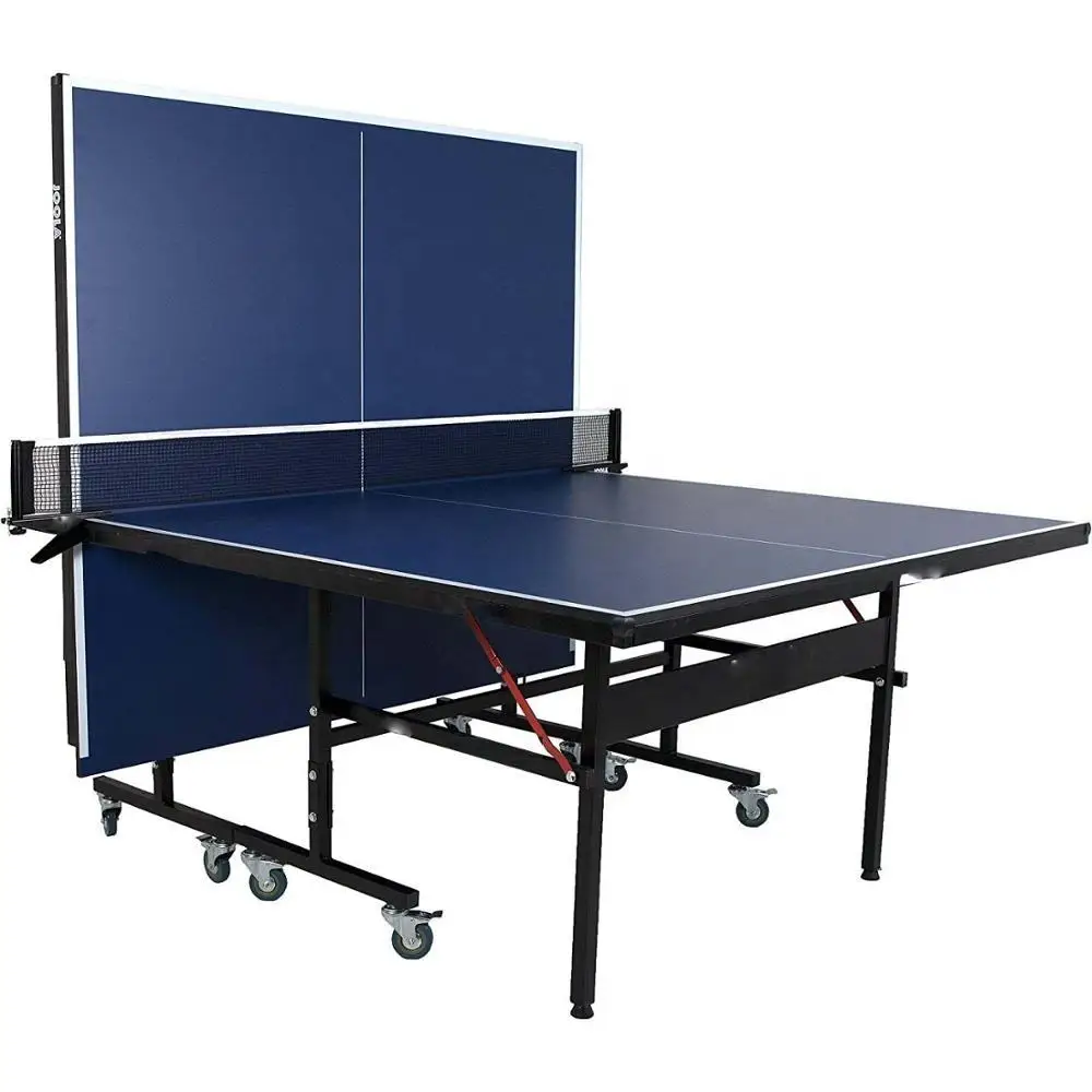 Customization Indoor Single Folding Table Tennis Table With Wheels