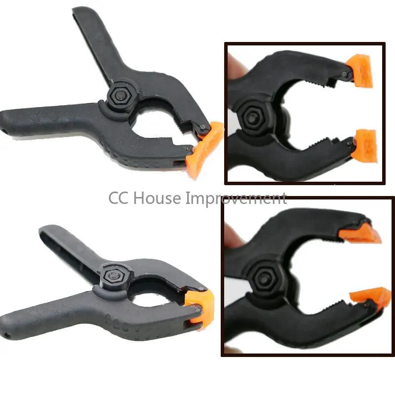 5PCS/Set Hand Tools Hard Plastic Spring Clip Woodworking DIY Model Making Bonding Grip 2'' Toggle Clamps Clips Supplies