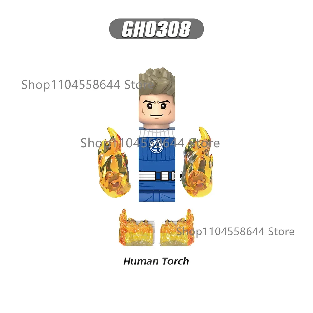Neue Marvel Superhelden Bausteine Geschenke Mini-Actionfiguren Bauklötze Spielzeug für Partygeschenke Spielzeug G0187 X0325