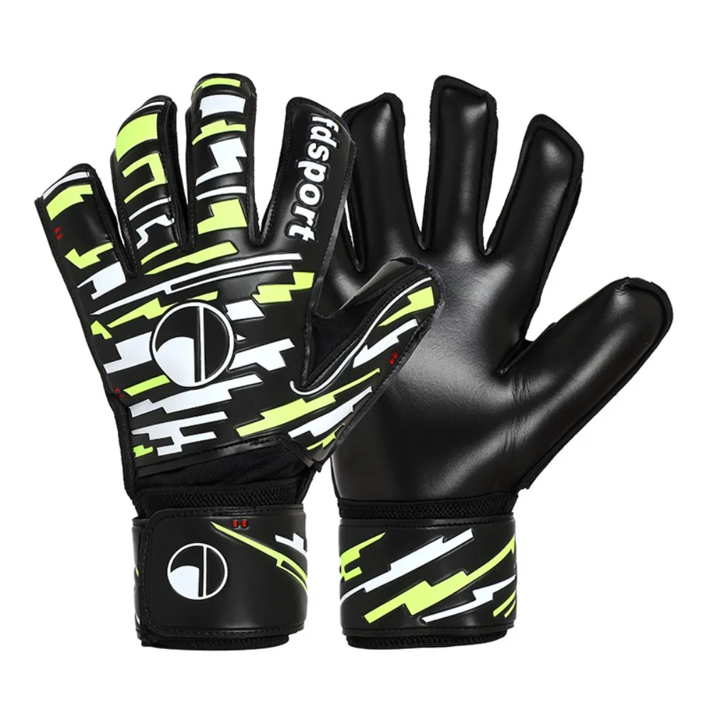 

Anti Slip Goalkeeper Gloves Thickened Latex Kids Football Goalie Gloves Breathable Soft Game Goalkeeper Gloves