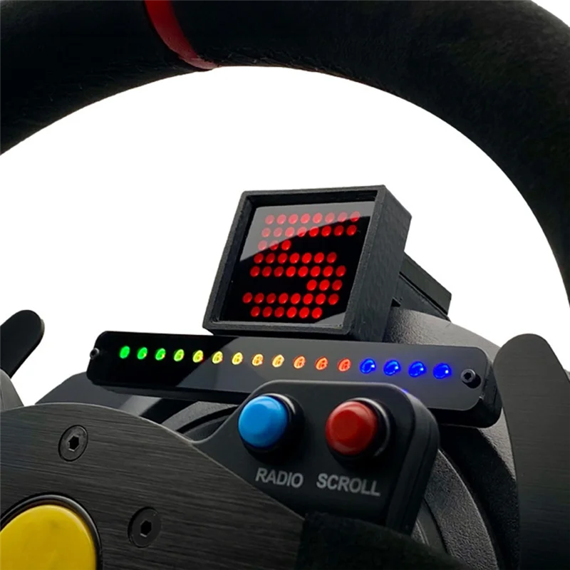 HFES PC محاكاة سباق لعبة لوحة القيادة عرض متر ل Thrustmaster T300 أداة عجلة القيادة