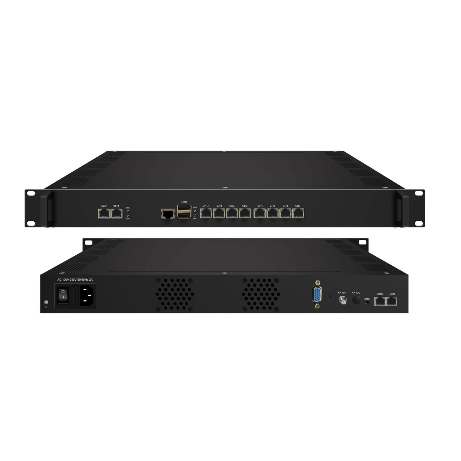 

IPTV gateway modulator QAM DVBT ISDB-T DTMB modulator, IP to 16 DVB-C J.83A/B/C IPTV encoder modulator, Multiplexing Scrambling