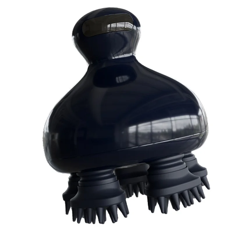 

【FITTING!】EMS Head Massage Cordless Electric Shiatsu Scalp Massager Deep Tissue Stress Relief Waterproof Hair Growth Promotion