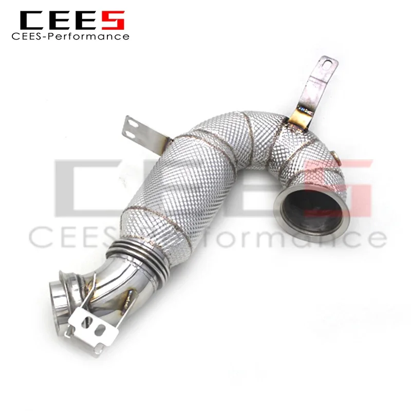 

CEES Exhaust Downpipe for Mercedes-Benz E53 2019-2022 Tuning High Flow Catted Downpipe with Catalyst Exhaust System