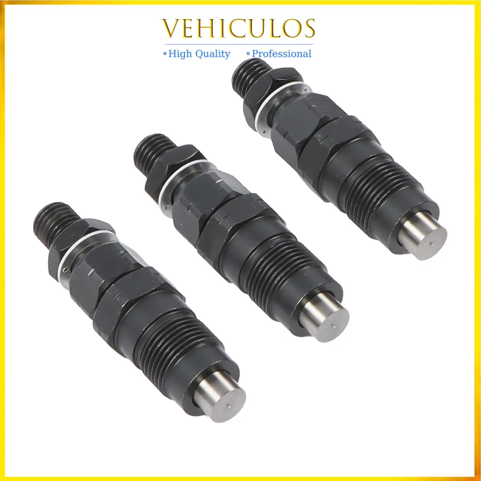 3pcs Fuel Injector for Kubota Engine D1105 V1505 D1005 D1305 B2320 KX71-3S RTV1100 19033015 1G67753902 1G677-53903 Accessories