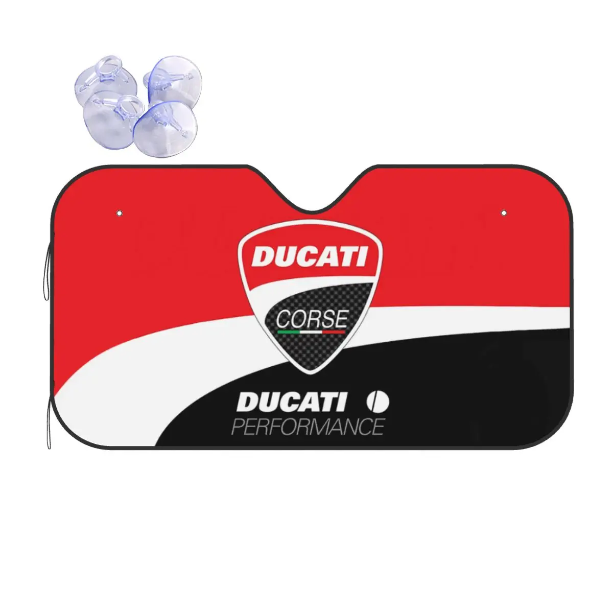 

Ducatis Performance складной солнцезащитный козырек для лобового стекла 76x140 см Горячая Летняя пленка солнцезащитный козырек УФ-защита