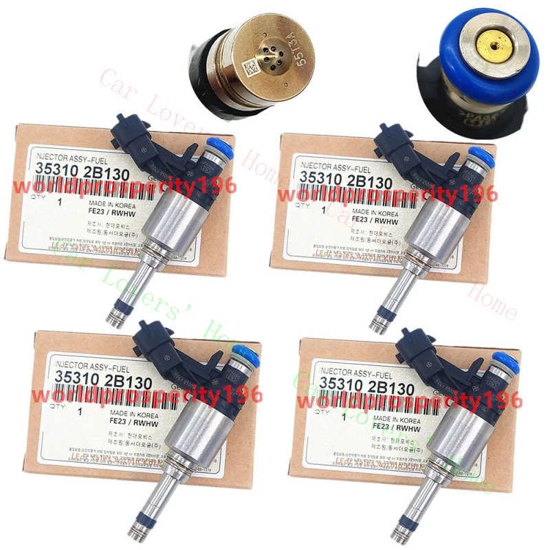 

Топливные форсунки A+ 4 шт. для Hyundai Veloster KIA RIO SOUL 1.6L 2012-2017 35310-2B130