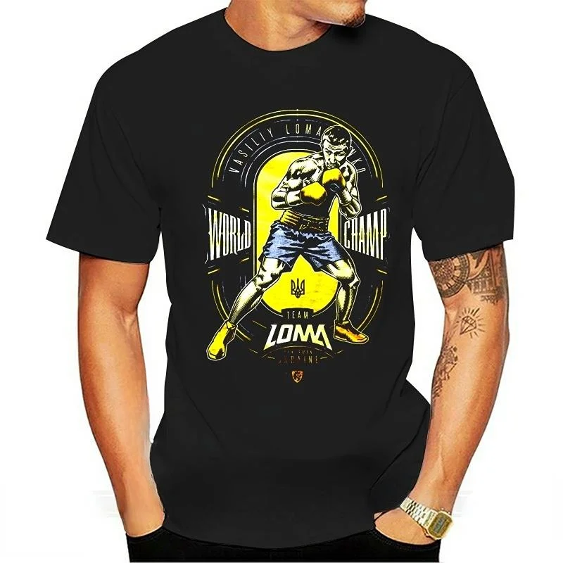 

Lomachenko Boxing Worldharajuku Streetwear Shirt Ment Shirt tshirt men summer fashion dropshipping wholesale Hot Sale Hot Sale