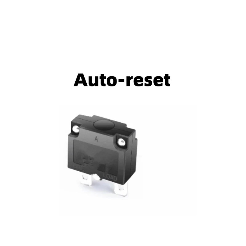 Overload & Overcurrent Protector 3/4/5/6/10/12/20/25/30A Resettable Circuit Breaker for Water Pump, Air Compressor & Car Washer