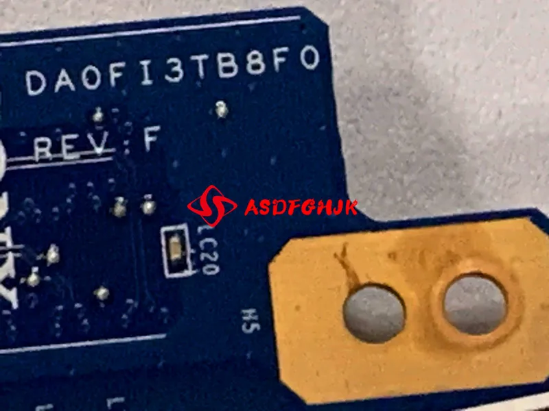 Used Original DA0FI3TB8F0 DA0FI3TB8E0 For Sony Vaio SVF15 SVF15N USB SD Card Audio LAN Board With Cable 100% Tesed Ok