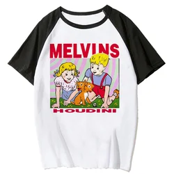 Melvins Houdini Classic t-shirts women Y2K t shirt female Japanese clothing