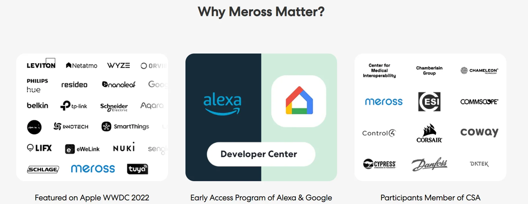 Meross Matter Smart Wi-Fi EU-Stecker mit Energiemonitorfunktion Funktion Funktioniert mit Apple Homekit Google Home Smartthings Alexa – Detail 3