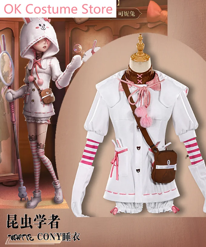 

Identity V Cos Entomologist Cony Super Cute New Era Cosplay Costume Cos Game Anime Party Uniform Hallowen Play Role