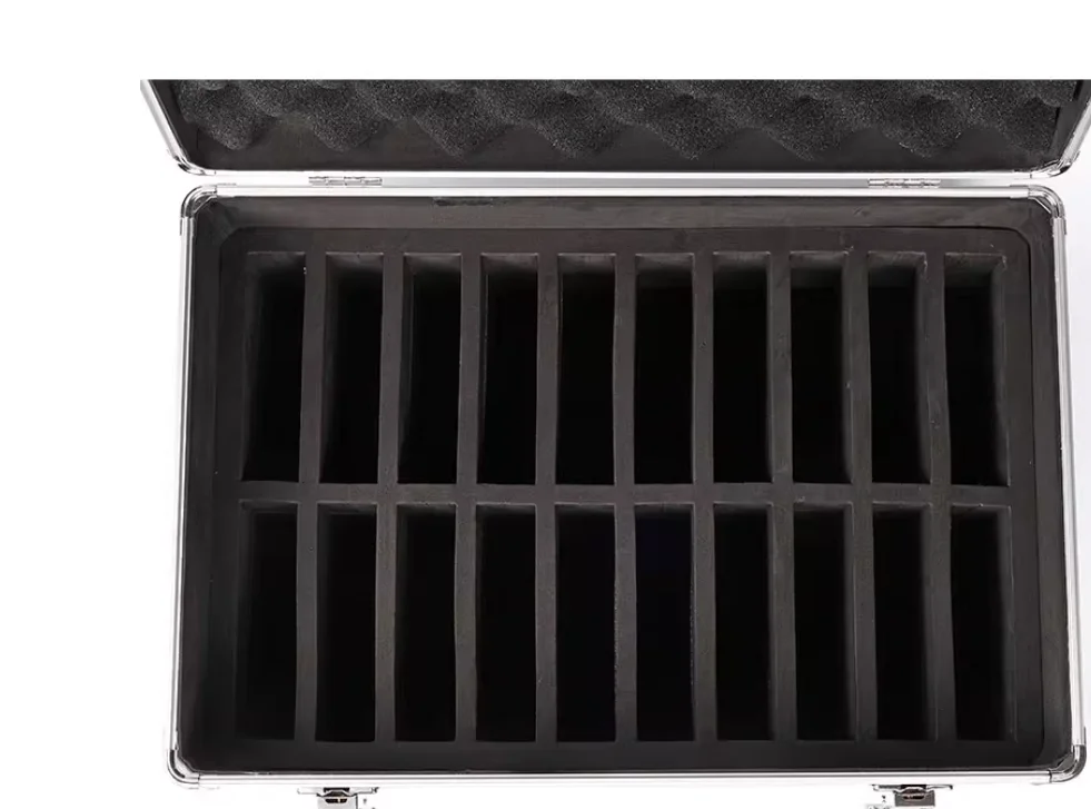 

3.5" HDD Storage Case - 20-Bay Hard Drive Organizer with Protective Shell, Ideal for Media Archives & Data Backup