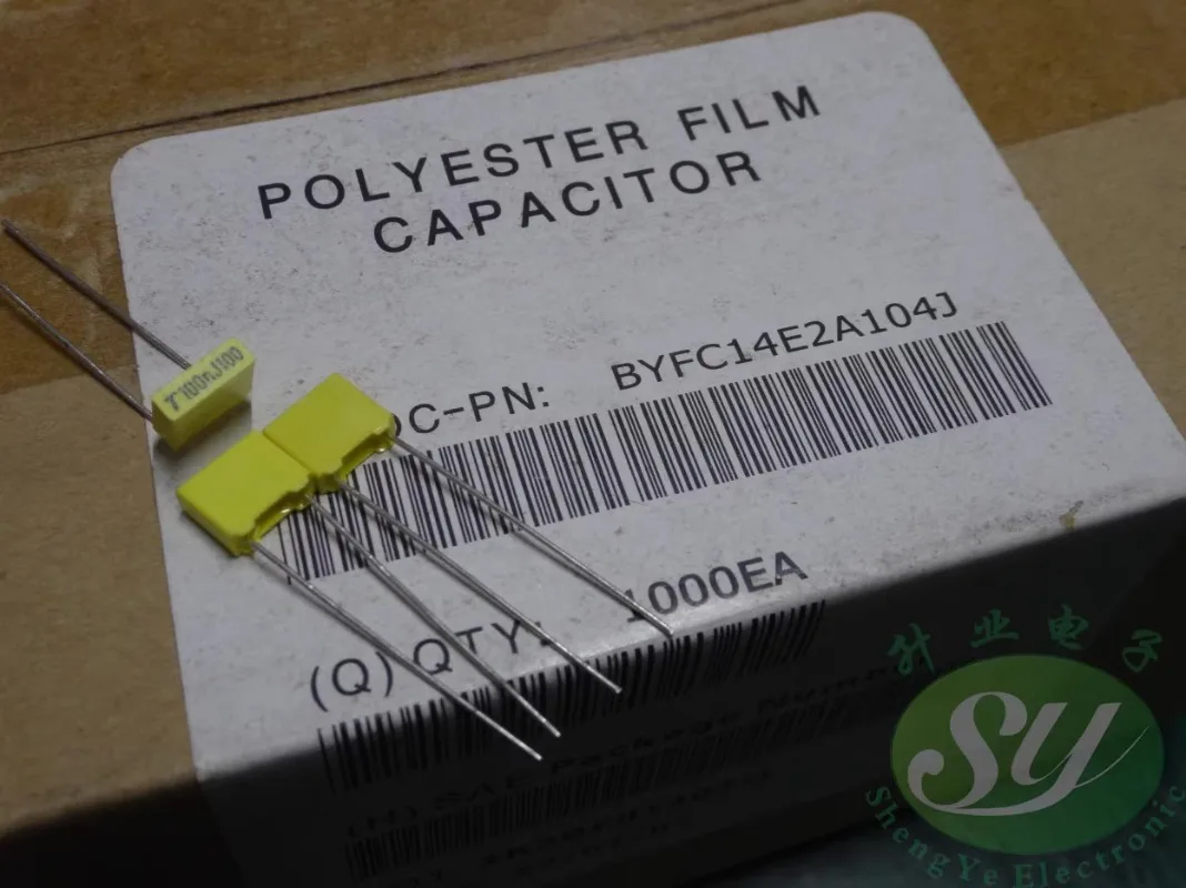 

20PCS TPC 0.1uf/100v 100nf u1 104 brand new 5mm film capacitor ( Accuracy: 5% )