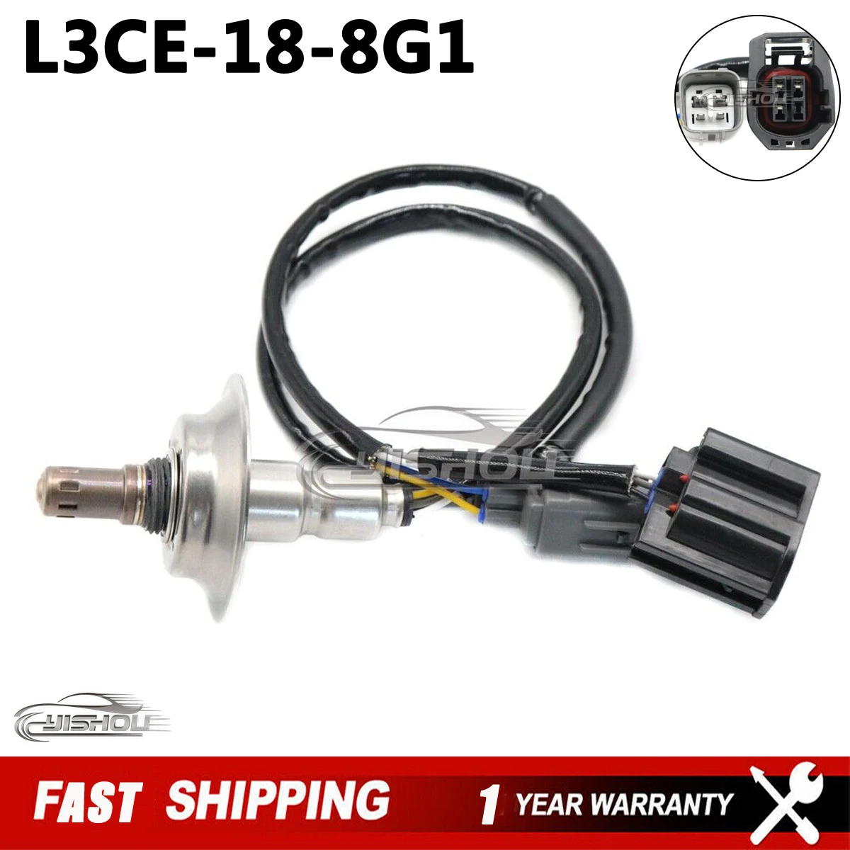 L3CE-18-8G1 Upstream Air Fuel Ratio Lambda O2 Oxygen Sensor Fits For Mazda 3  2.3L L4 2010-13 234-5042 2345042 L3CE188G1