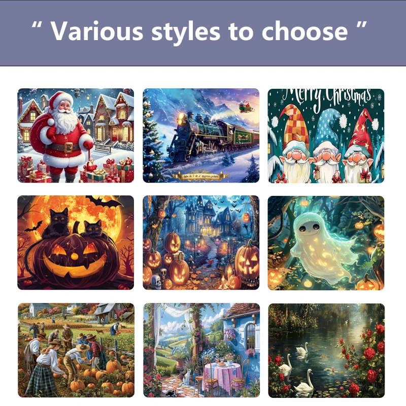 70*50Cm Halloween Serie Puzzel Volwassen Puzzel 1000 Stukjes Papier Moeilijkheidsgraad Legpuzzels Halloween Dinosaurus Home Wall Decro