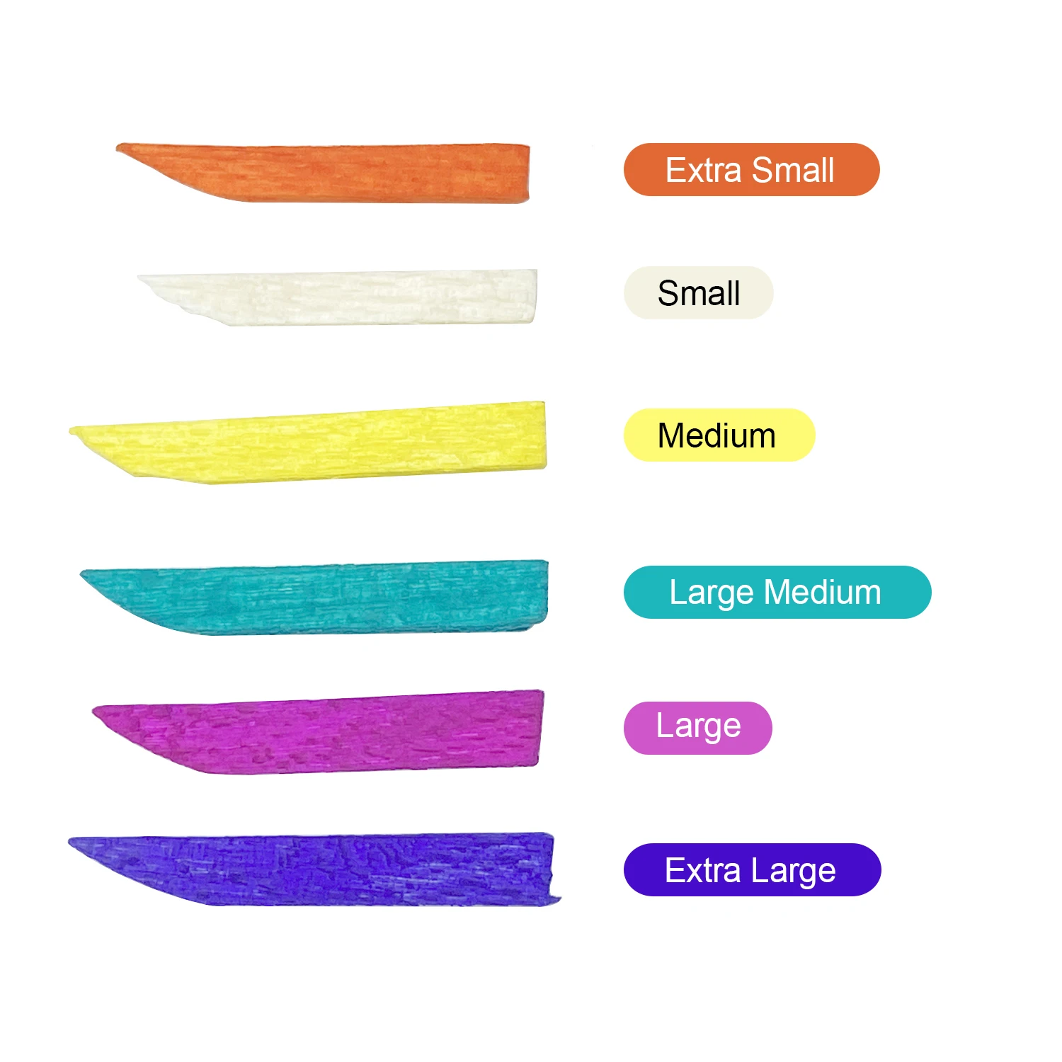 JOLANT 50PCS/BOX Dental Fixing Wooden Wedges Tooth Gap Wedges Disposable Restoration Interdental Wedges Dental Materials