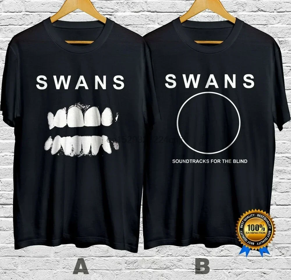 Swans Band Soundtracks for the Blind T-Shirt Short Sleeve Cotton 100% S-4XL Fast