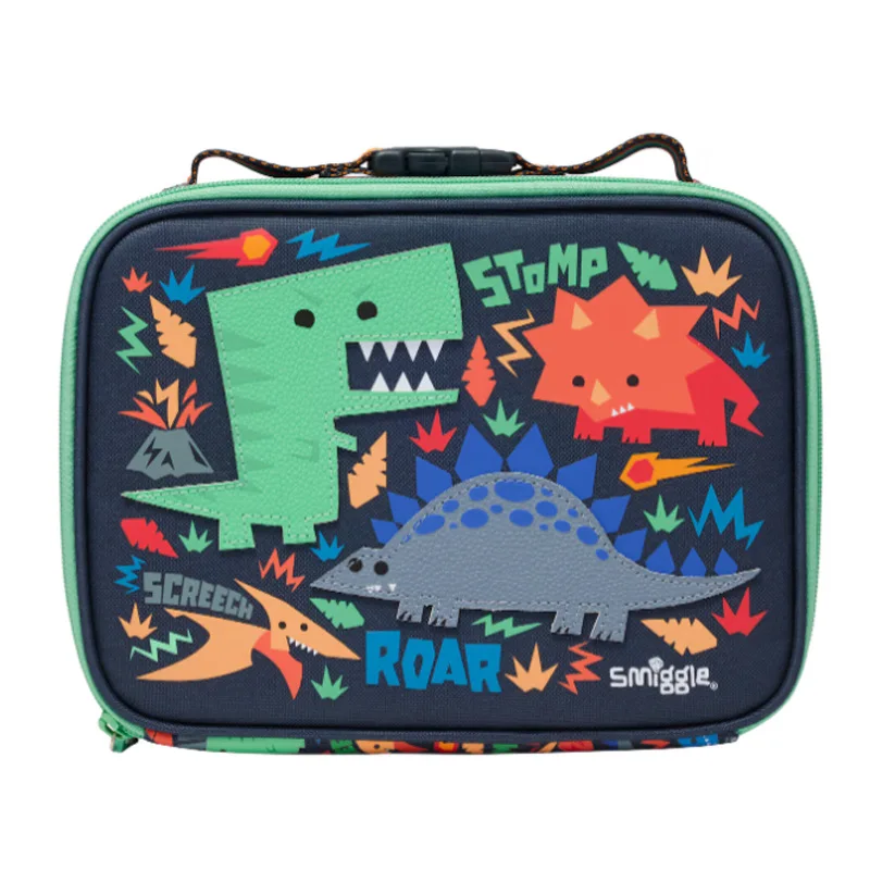 New Genuine Australia Smiggle Mini Trumpet Schoolbag Cartoon Dinosaur Backpack Kindergarten Leisure Backpack Children\'S Gift