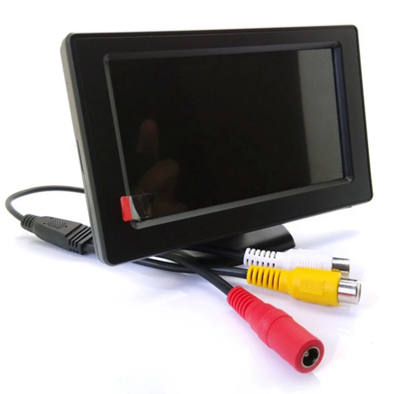 4.3Inch LCD Rearview Monitor Car Rear View Camera Reversing Parking System Part Waterproof Night Vision Reversing Backup