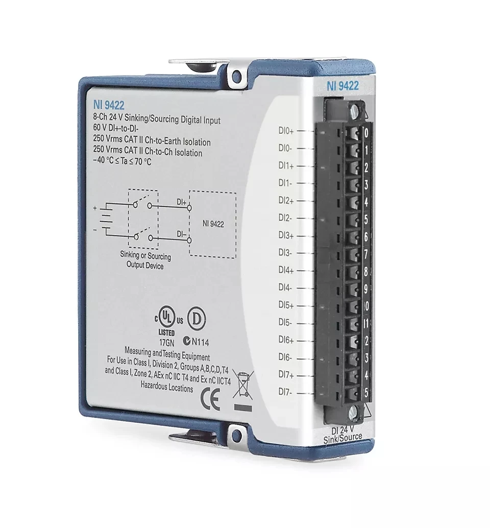 The All-new NI 9422 Digital Module C-series 779522-01 Collection Card Can Be Invoiced In Stock